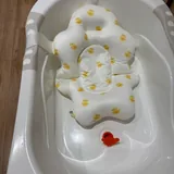 Ванночка Happy Baby на подставке с горкой и матрасиком 3