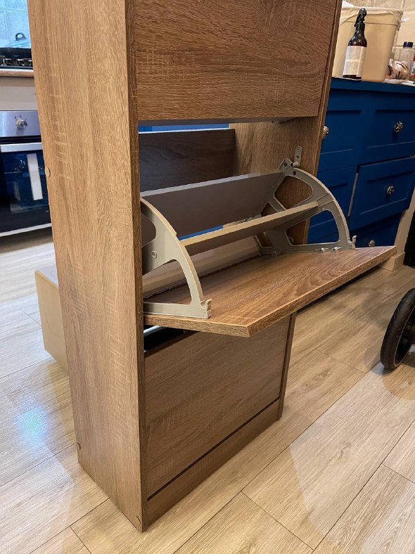 Обувница тумба полка для обуви 3 секции 2