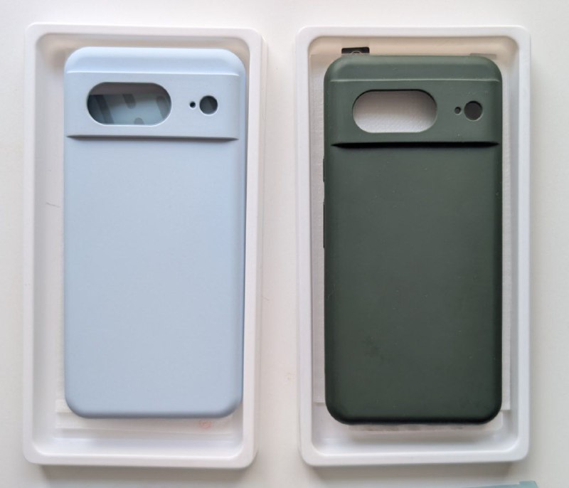 Чехлы для Google Pixel 8 голубой, темно-зеленый, черный, прозрачный 2