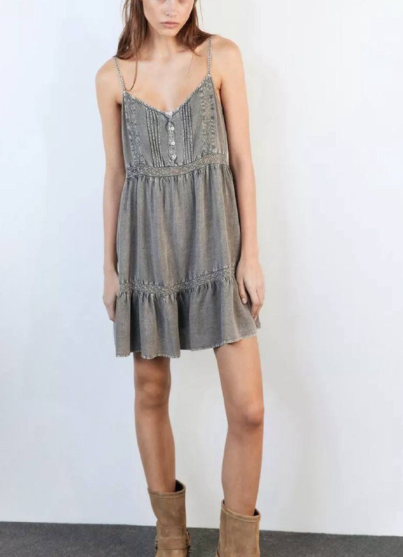 Платье сарафан хлопковое летнее babydoll 3