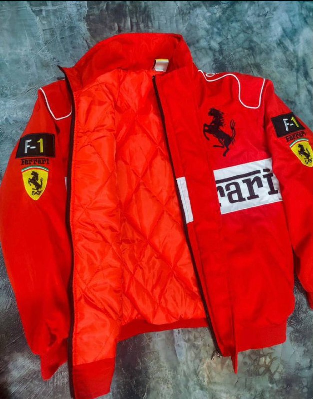 Винтажная куртка бомбер Ferrari 2