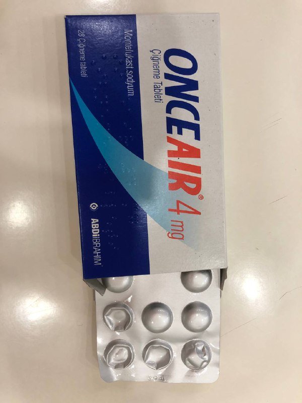 Таблетки монтелукаст OnceAir 4 mg