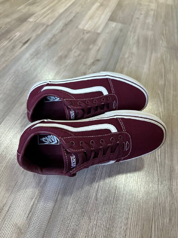 Vans Old Skool бордовые кроссовки размер 38 EU 4