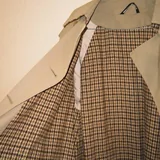 Vintage lined trench coat 4