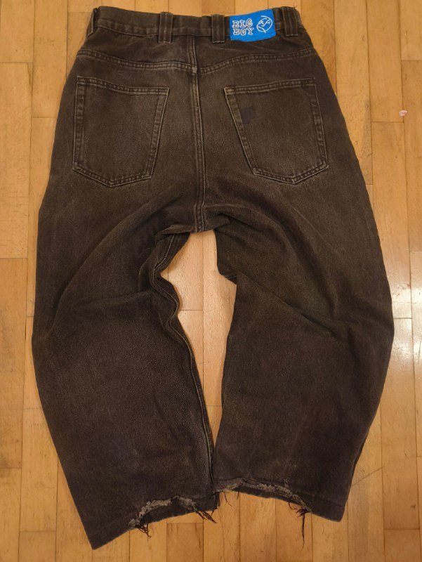 Черные джинсы Big boy размер S 4