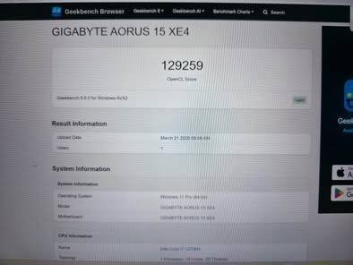 Игровой ноутбук Aorus 5