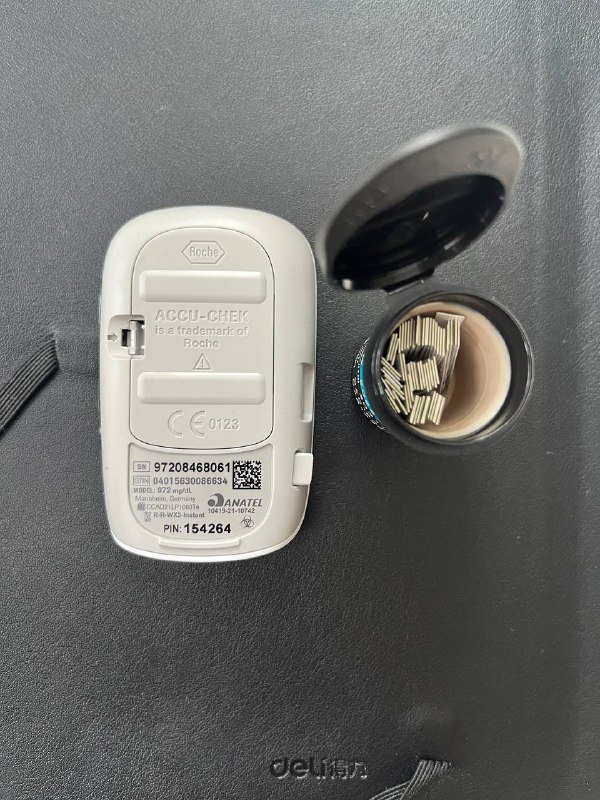 Глюкометр Accu-check Instant и тест полоски 2