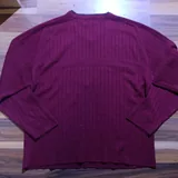 Point Zero 2000s Ribbed V-Neck Sweater 2