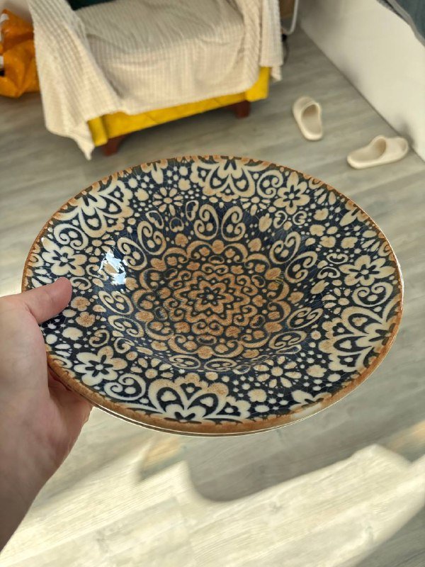 2 большие тарелки