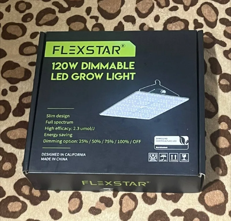 LED grow light, крепления