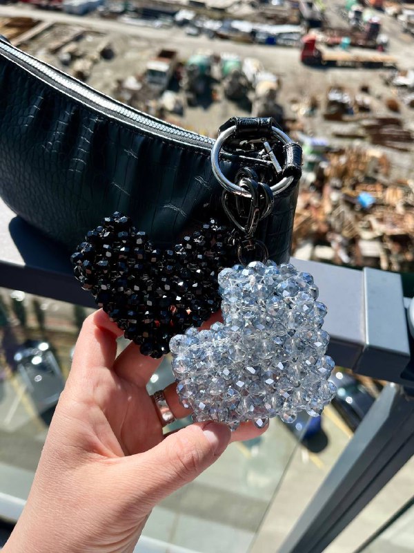 Брелки в форме сердца 2