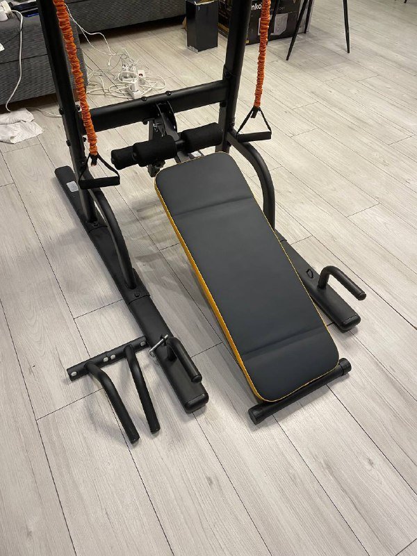 Спортивная стенка 3 в 1, гантеля, мяч для пляжного футбола 4