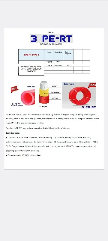 Труба HIDRONIX 16×2, 87 метров 1