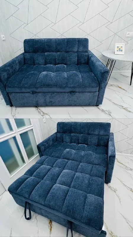 Sofa bed, coffee table