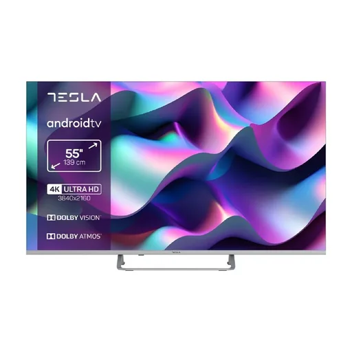 Телевизор Tesla 55 дюймов 4K UltraHD Smart AndroidTV