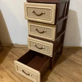 Пылесос, разборный пластиковый комод 1