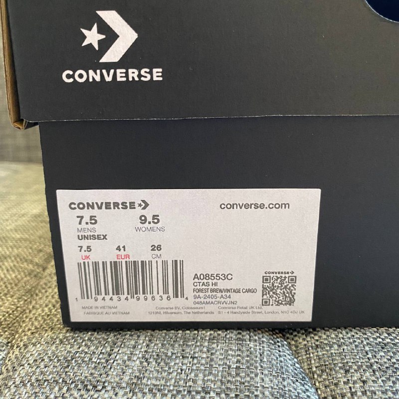 Converse, Jack & Jones, Ellesse мужская обувь размер 41 9