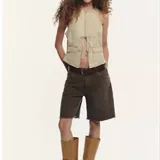Джинсовые шорты ZARA 2