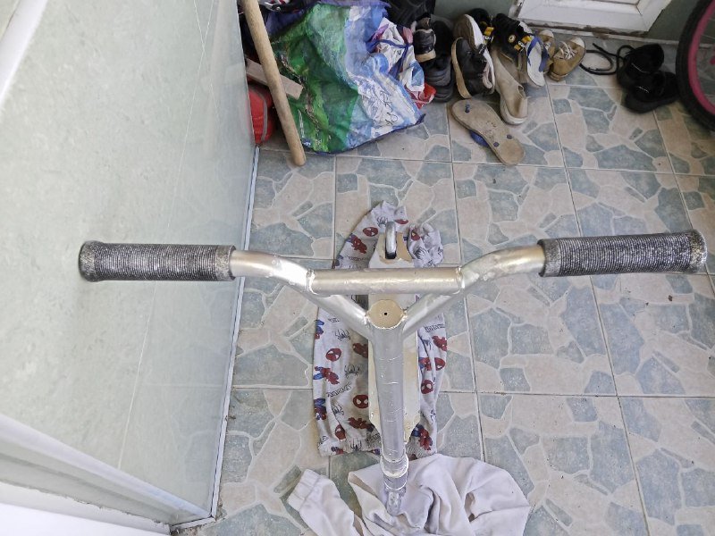 Трюковой самокат после покраски 3