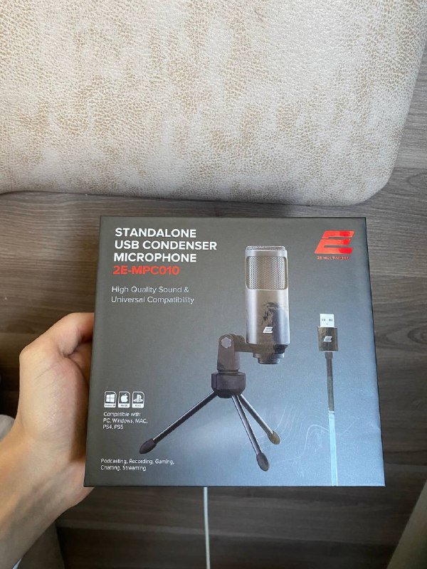 Конденсаторный микрофон с комплектом