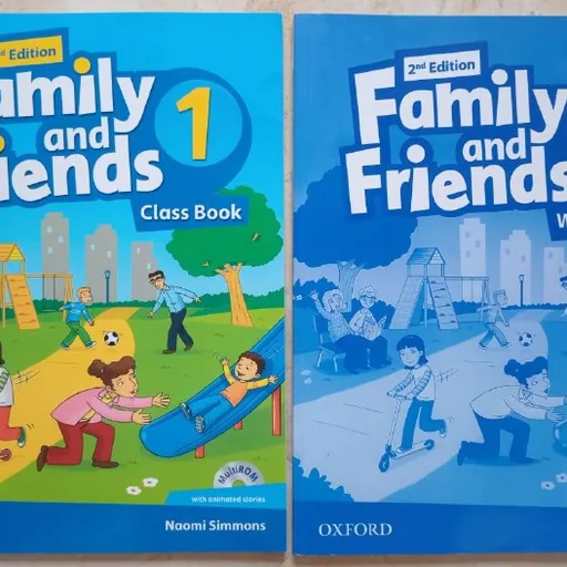 Учебник и рабочая тетрадь Family and Friends 1