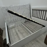 Кровать с матрасом 140х200 8