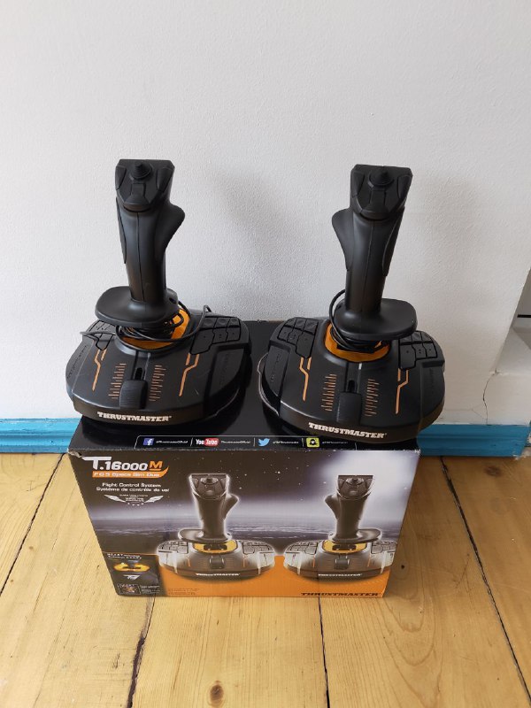 Джойстики Thrustmaster T16000M FCS Space Sim Duo 2