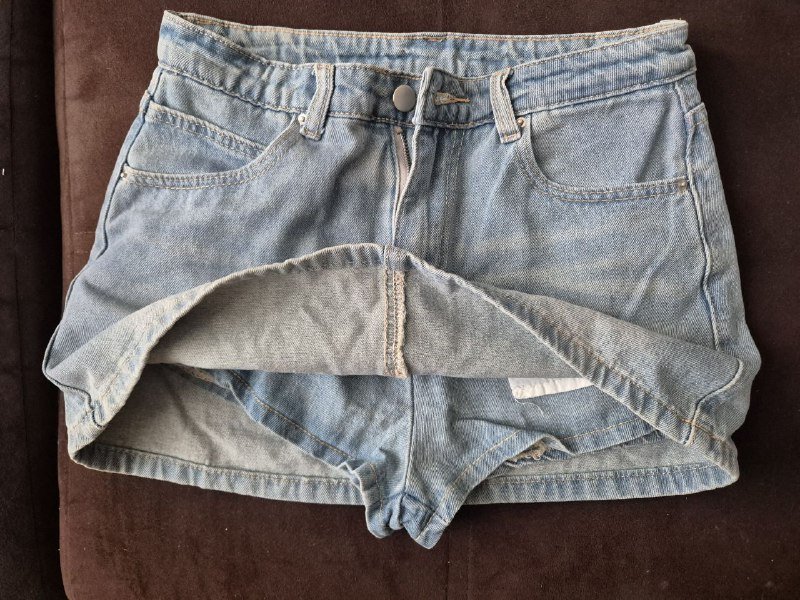 Юбка-шорты, два топа, новые, размер М 4