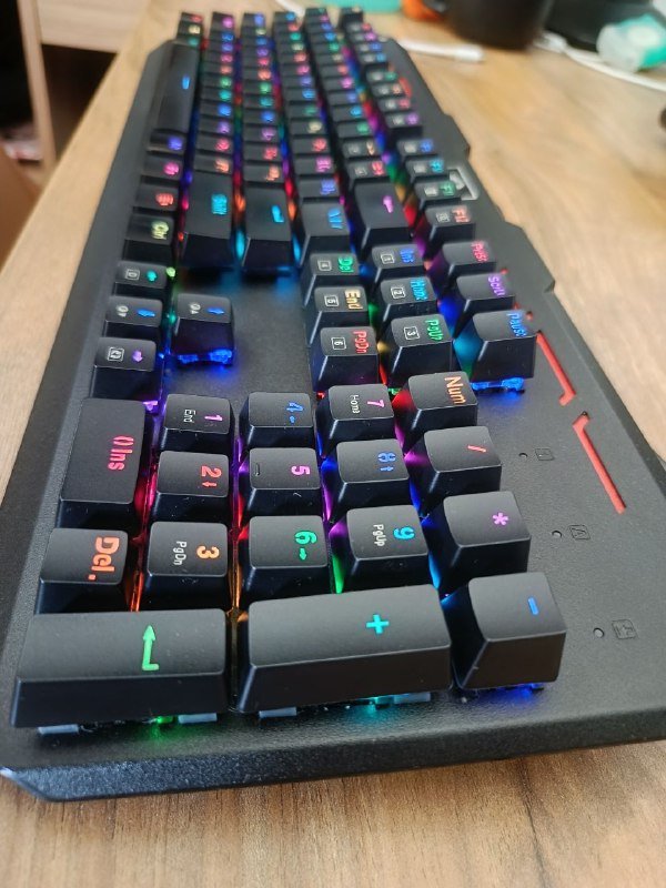 Механическая клавиатура Redragon Varuna K559, Наушники Marvo 3