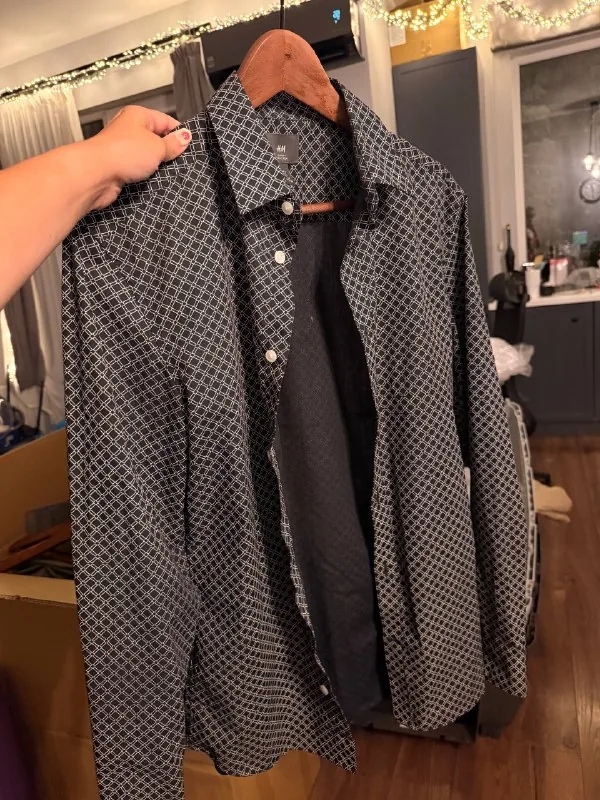 Мужская рубашка H&M 1