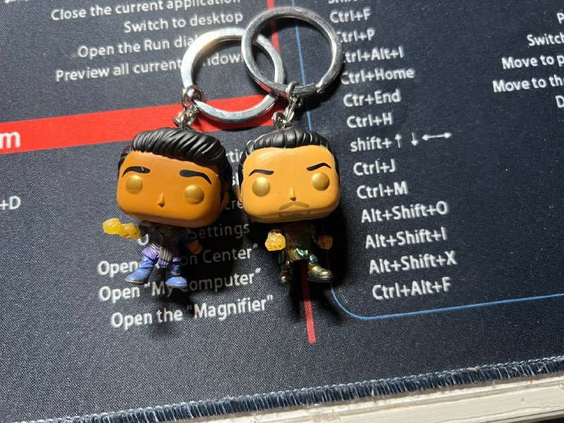 Фигурки и брелки Sonic, Looney Tunes, Doraemon, Marvel Funko Pop 2