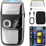 Электробритва шейвер Kemei KM-2028, сменные лезвия 3
