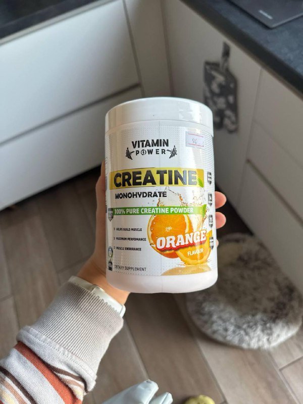 Креатин Vitamin Power моногидрат, оранжевый вкус