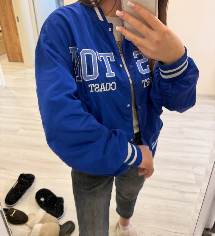 Бомбер Bershka размер M-L 2