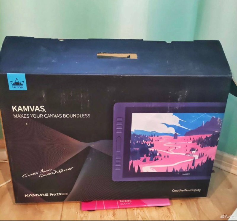 Графический планшет Huion Kamvas Pro 20 2019