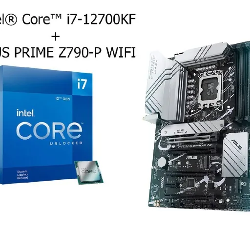 Intel Core i7-12700KF, ASUS Prime Z790