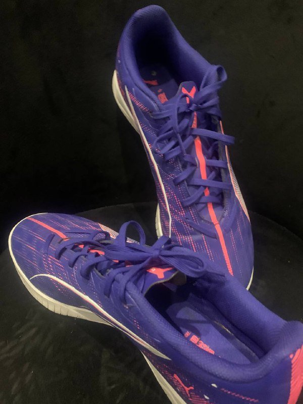 Кроссовки PUMA Ultra 5 Play TT сине-оранжевые мужские 44.5 2