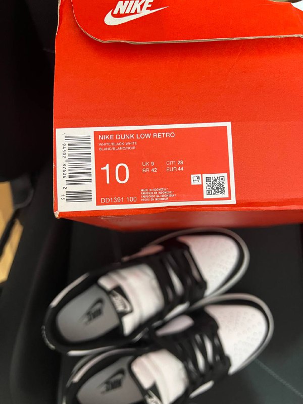 Новые кроссовки Nike dunk low размер 43/43.5 3