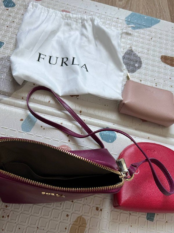 Сумка Furla Boheme, две косметички 2
