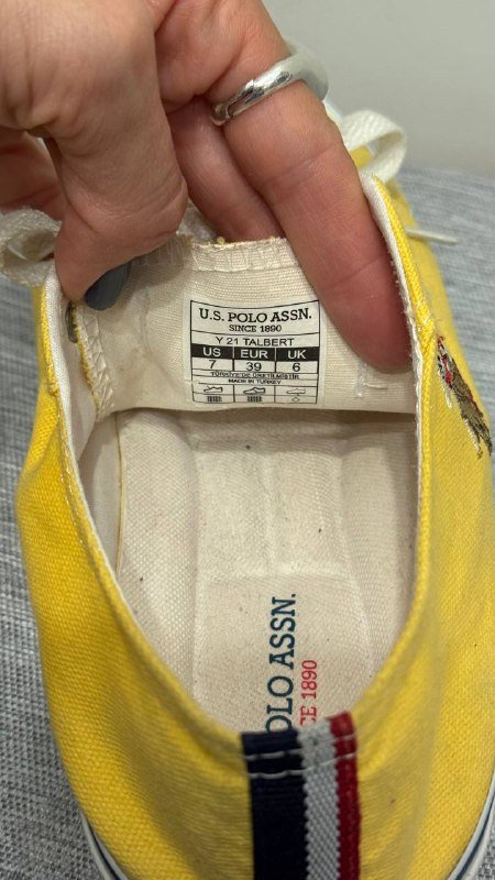 Яркие женские кеды U.S.Polo 39 размер 2