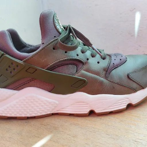 Nike кожаные кроссовки
