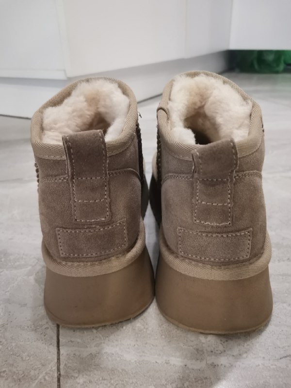 Трендовые угги на платформе, размер 38 2