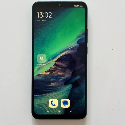 Смартфон Xiaomi Redmi 9, магнитная зарядка Baseus, кабель USB-C, медиаплеер Mi Box S