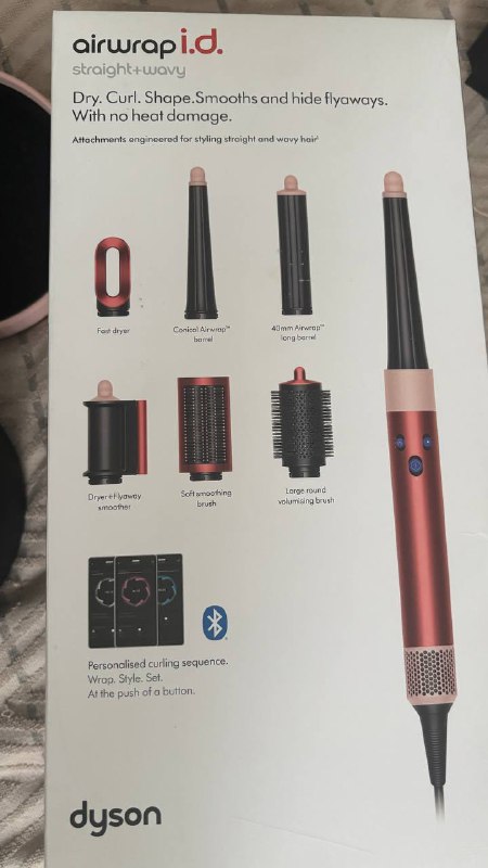 Dyson Airwrap i.d.™ multi-styler and dryer, Strawberry Bronze/Blush Pink 2
