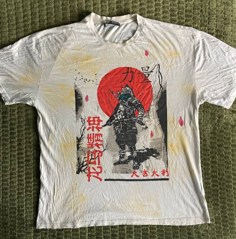 Мужские футболки с аниме и японскими мотивами M L XL 5