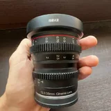Линзы E mount, кино линза Meike, стабилизатор Zhiyun 4