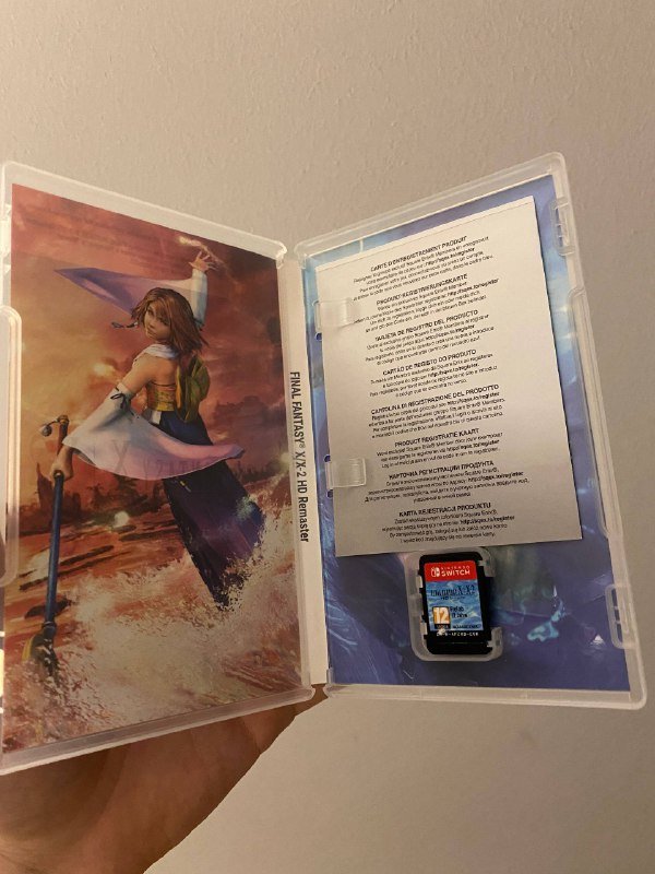 Картридж Nintendo Switch Final Fantasy X 4