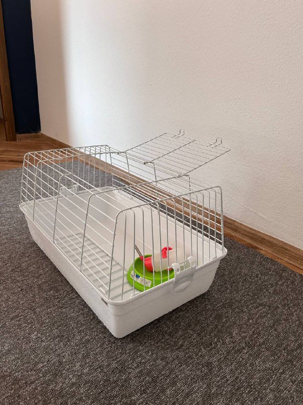 Клетка для грызунов 60х36 см с миской и поилкой 2