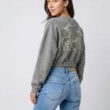 Укороченный свитшот H&M 2