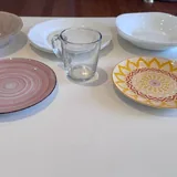 Посуда, тарелки, ложки, кружка, половник, щипцы, венчик 3